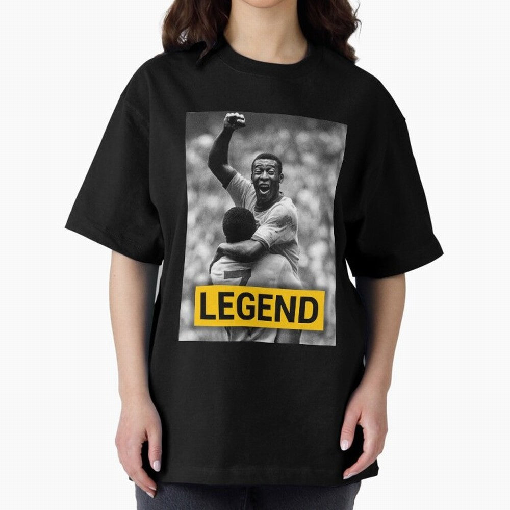Pel¨¦ Legend Essential T-Shirt Spotlight Match Day Hype around FIFA World Cup 2026, Neymar, Haaland and Cristiano Ronaldo, Germany, Classic Soccer Heritage, Championship Pressure, Fan Loyalty and International Pride; Built for Supporters Chasing