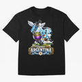 Cancha & Mate Dreams ¨C Argentina Football Heritage - Argentina Football Mate Mascot - Messi 10 Soccer Fan Art Classic T-Shirt Spotlight FIFA World Cup 2026 Spirit, Filled with Spain and Netherlands, CR7 and Messi, Championship Spirit, Famous