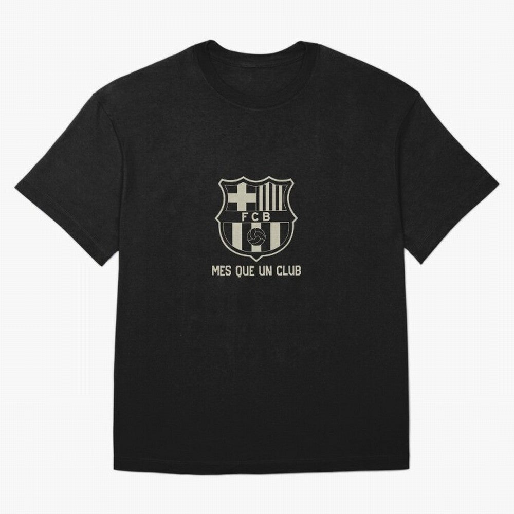 Barcelona Mes Que Un Club Classic T-Shirt Enjoy Match Day Hype around FIFA World Cup 2026 Group Stage, CR7 and Messi, France and Portugal, Football History, Final Match Energy, Crowd Noise and Once in a Lifetime Moments; Ideal for Fans Who Follow