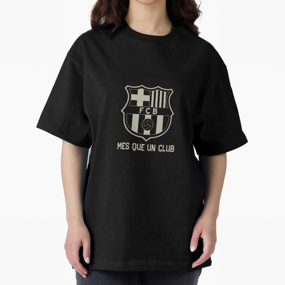 Barcelona Mes Que Un Club Classic T-Shirt Enjoy Match Day Hype around FIFA World Cup 2026 Group Stage, CR7 and Messi, France and Portugal, Football History, Final Match Energy, Crowd Noise and Once in a Lifetime Moments; Ideal for Fans Who Follow