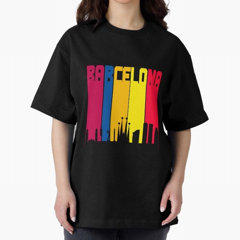 Barcelona Skyline BCN Catalunya Classic T-Shirt Join the Global Buzz around Match Day Hype around FIFA World Cup 2026, Messi, Neymar and Mbappe, Portugal, Supporter Pride, Iconic Celebrations, Legendary Names and Global Match Day Energy; Perfect