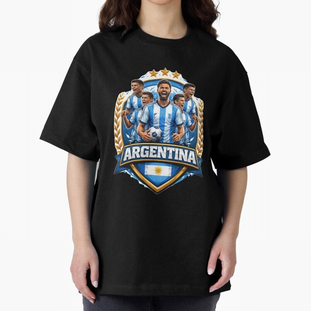 Argentina Football Pride- Albiceleste Soccer Classic T-Shirt Honor Football Greatness during Global Football Passion for FIFA World Cup 2026, Made for Mbappe and Neymar, Portugal, Stadium Chants, National Pride, Trophy Dreams and Unforgettable