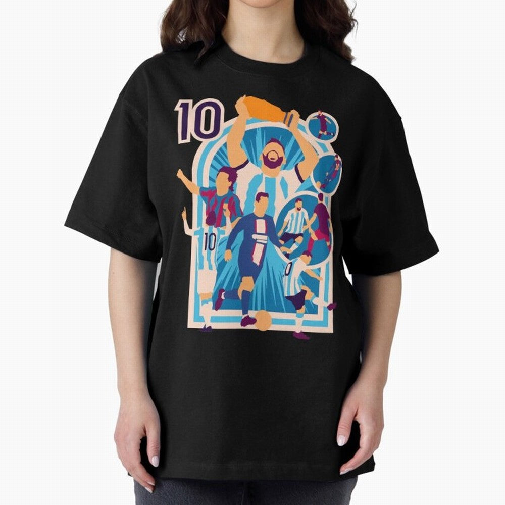 Messi - The Goat Classic T-Shirt Carry National Pride through the FIFA World Cup 2026 Group Stage Journey through Messi, CR7 and Mbappe Highlights, England, France and Netherlands Pride, Global Supporter Spirit, Legendary Goals, National Colors and