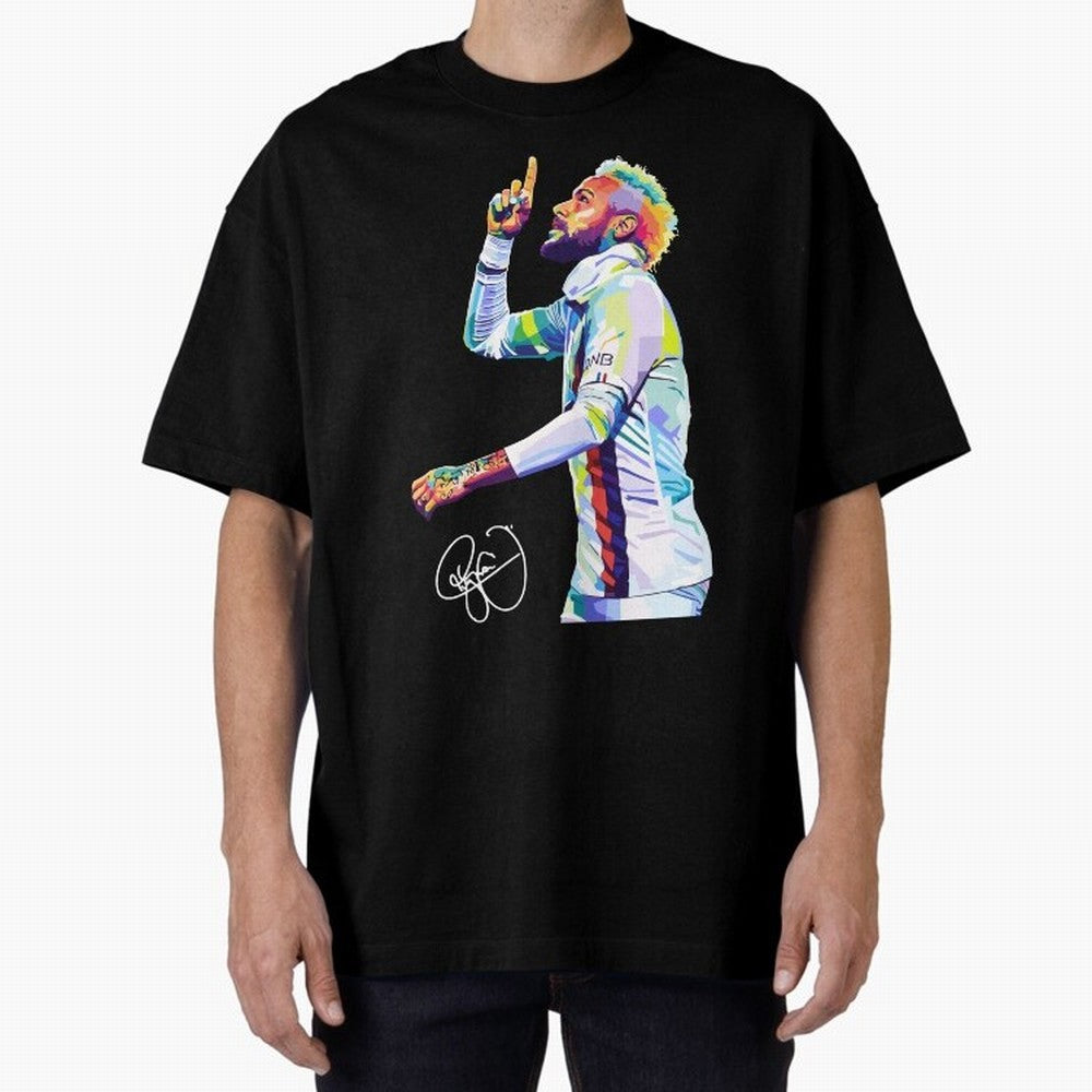 Neymar Jr Football Wpap Pop Art Classic T-Shirt Fuel the Hype around FIFA World Cup 2026 for Fans of CR7 and Messi and Spain, Bringing Worldwide Fan Energy, Dramatic Goals, Stadium Lights and Championship Celebrations; Built for Supporters Chasing