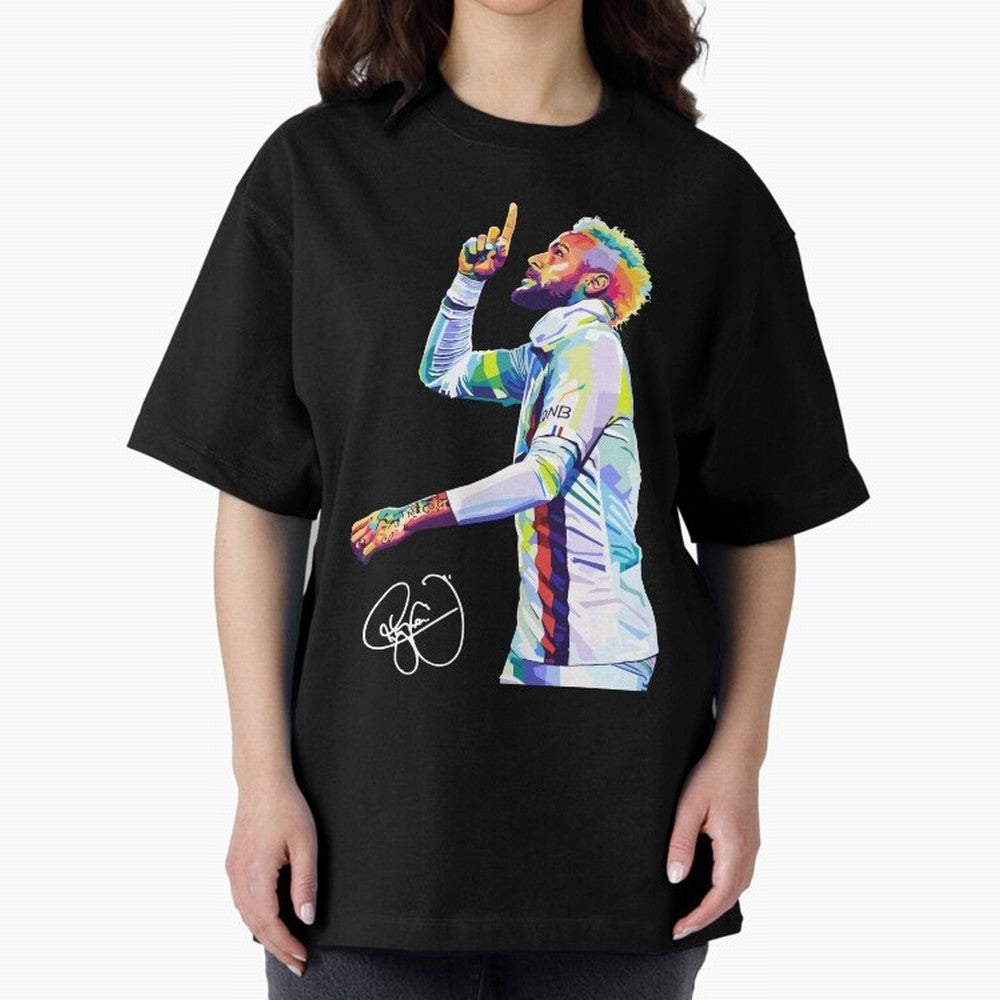 Neymar Jr Football Wpap Pop Art Classic T-Shirt Fuel the Hype around FIFA World Cup 2026 for Fans of CR7 and Messi and Spain, Bringing Worldwide Fan Energy, Dramatic Goals, Stadium Lights and Championship Celebrations; Built for Supporters Chasing