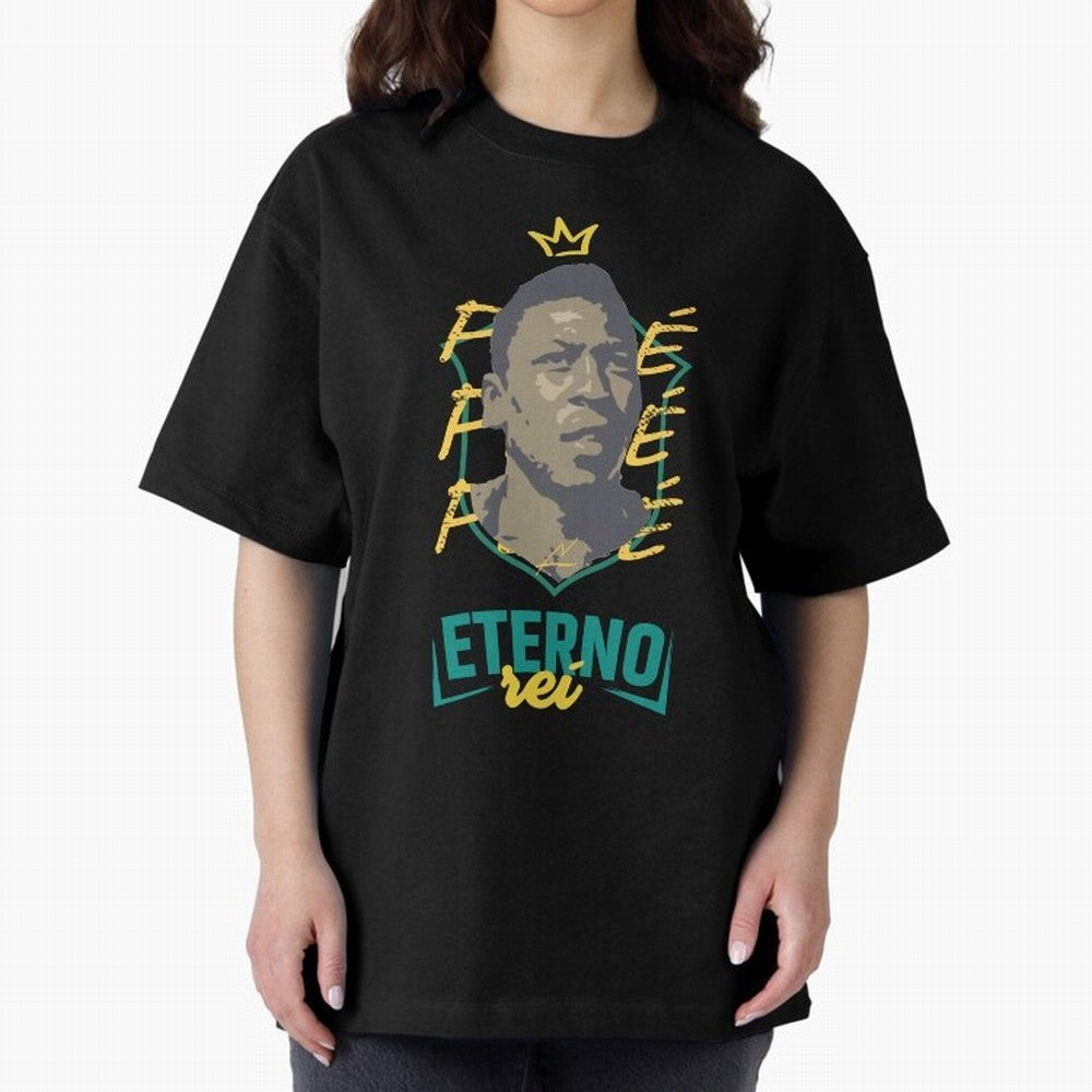 Messi and Neymar wearing a Pele t-shirt - Pel¨¦ Eterno - Pele Forever Rei Classic T-Shirt Make Every Kick Count in the FIFA World Cup 2026 Group Stage Journey through Messi and Cristiano Ronaldo Highlights, Portugal, Spain and Germany Pride,