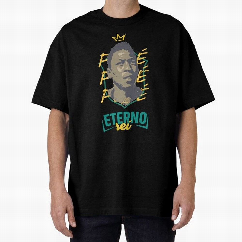 Messi and Neymar wearing a Pele t-shirt - Pel¨¦ Eterno - Pele Forever Rei Classic T-Shirt Make Every Kick Count in the FIFA World Cup 2026 Group Stage Journey through Messi and Cristiano Ronaldo Highlights, Portugal, Spain and Germany Pride,