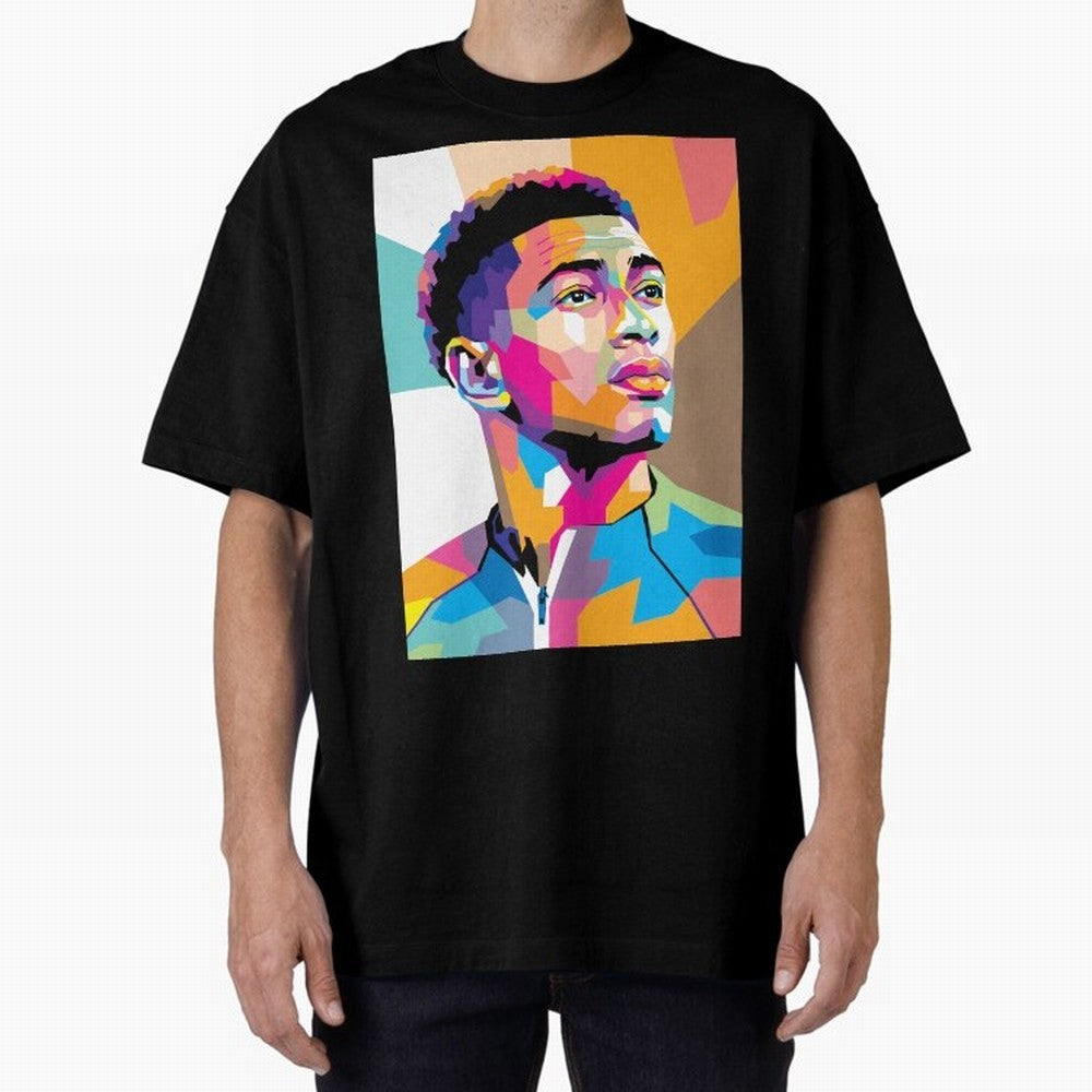 Jude Bellingham in WPAP Style Classic T-Shirt Relive the Noise and Pride of Global Football Passion for FIFA World Cup 2026, Made for CR7, England and Germany, Match Day Excitement, Supporter Culture, Golden Goals and Global Football Passion; Ideal