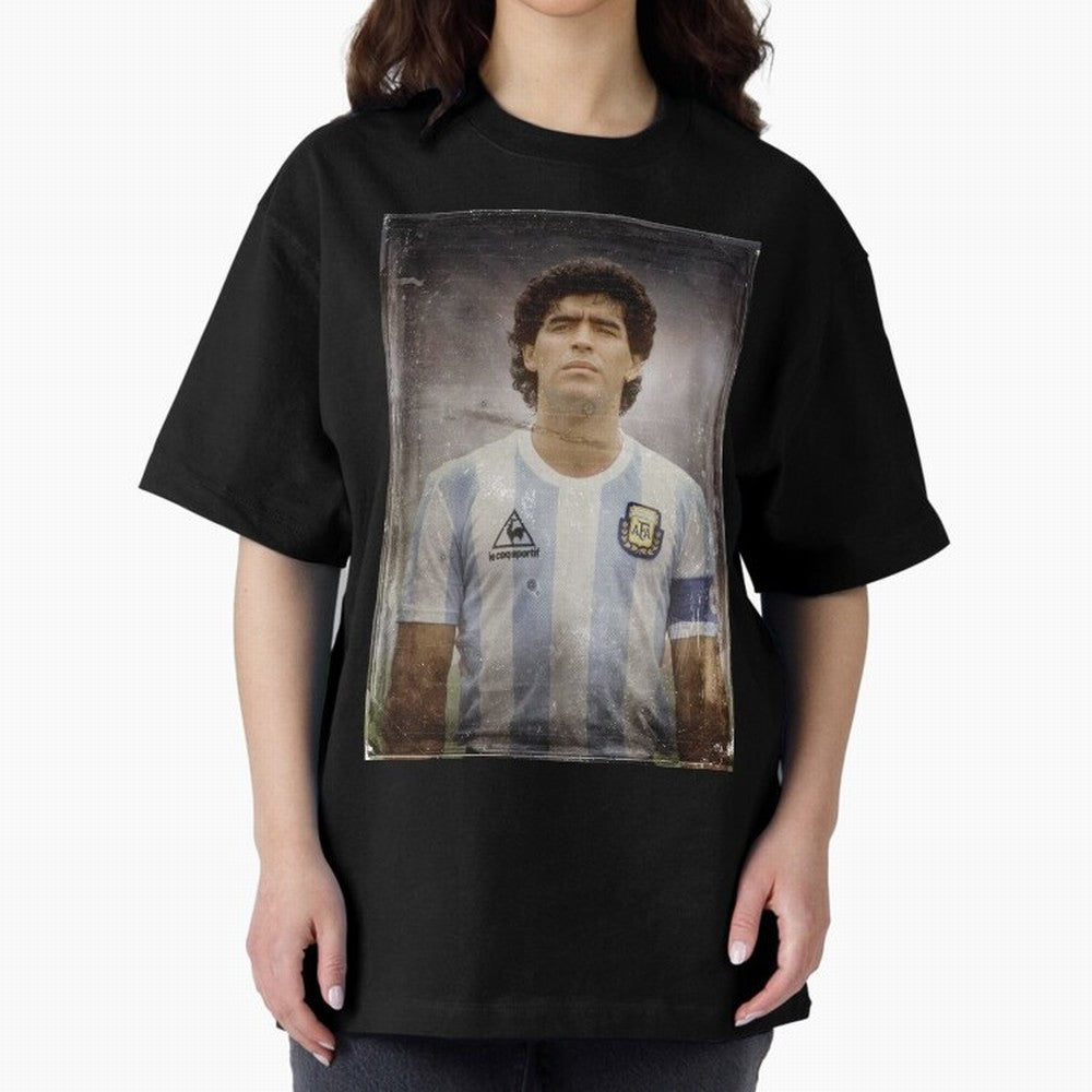 Diego Maradona Classic T-Shirt Show Match Day Excitement for the FIFA World Cup 2026 Group Stage Journey through Cristiano Ronaldo Highlights, Argentina and Brazil Pride, Supporter Pride, Iconic Celebrations, Legendary Names and Global Match Day