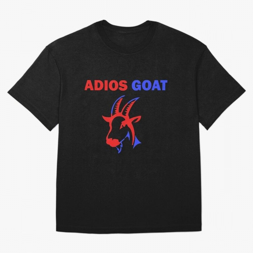 ADIOS GOAT| Perfect Gift For you and friends Classic T-Shirt Upgrade Match Day Hype around FIFA World Cup 2026 USA Canada Mexico, CR7, Brazil, Portugal and Argentina, Worldwide Fan Energy, Dramatic Goals, Stadium Lights and Championship