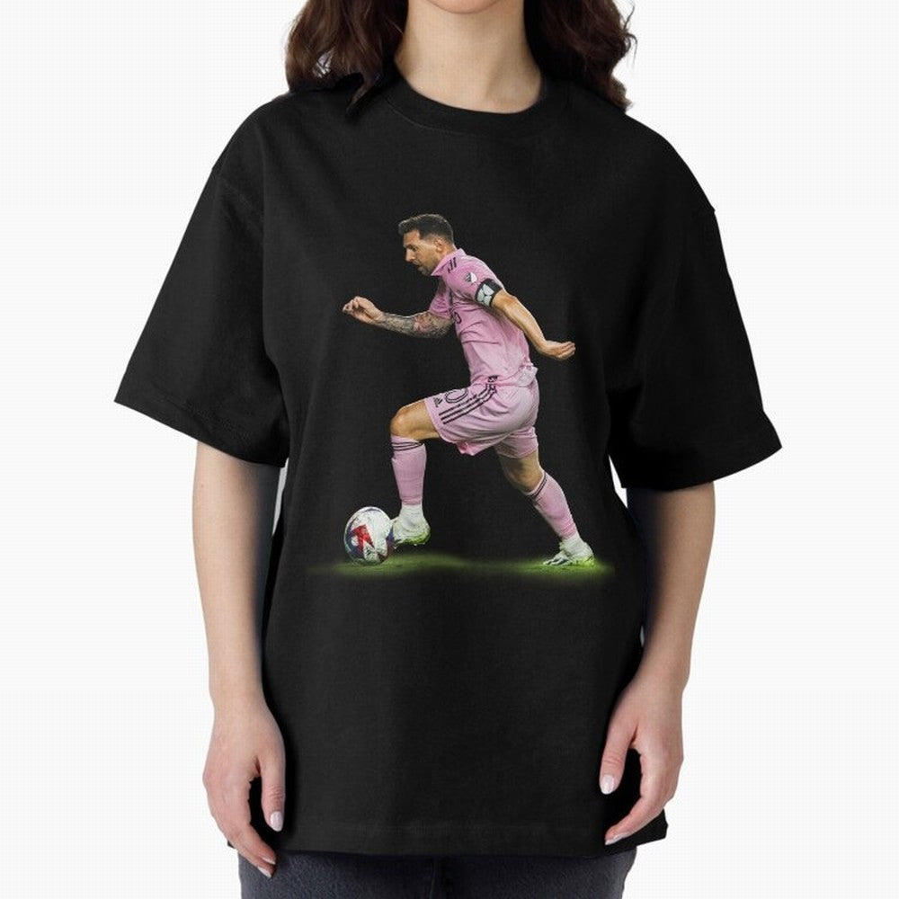 Messi Inter Miami Soccer Art ¨C Football Legend in Pink Jersey Classic T-Shirt Turn Football Passion into FIFA World Cup 2026 Spirit, Centered on Argentina, France and Brazil, Neymar, Global Supporter Spirit, Legendary Goals, National Colors and