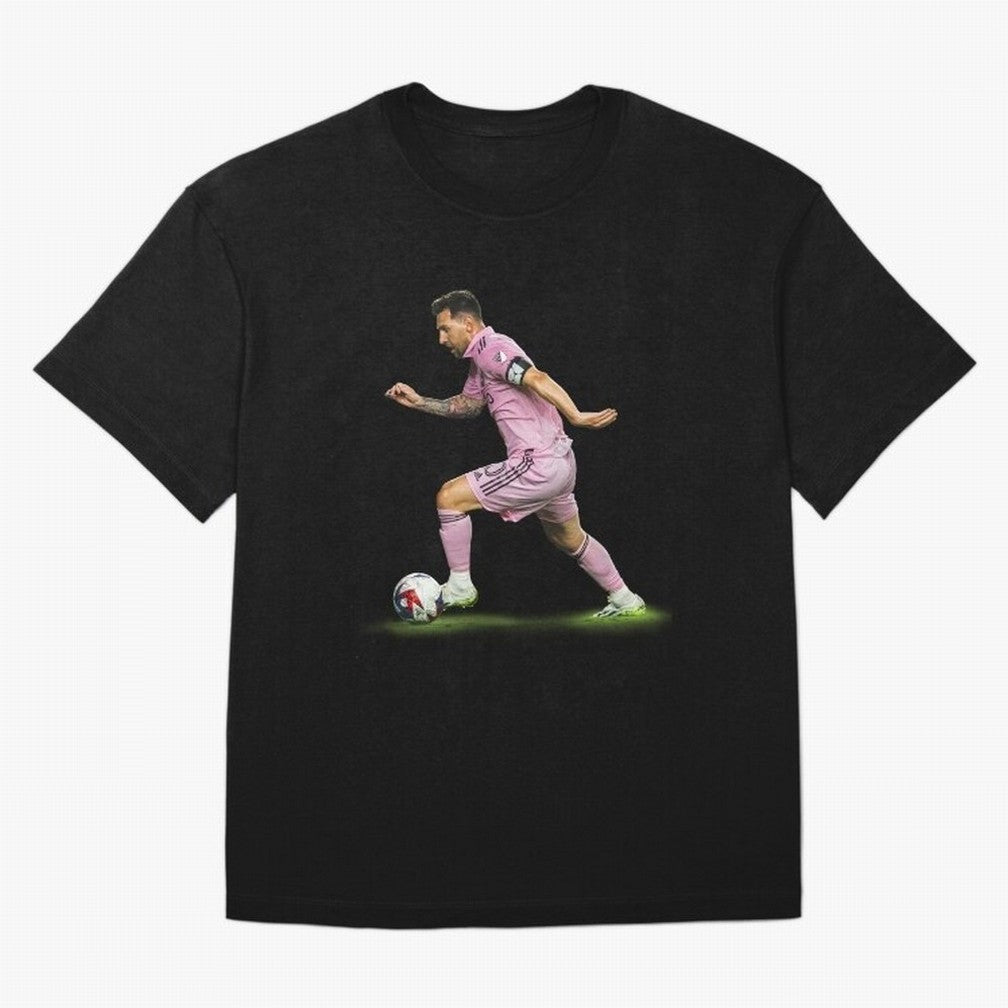 Messi Inter Miami Soccer Art ¨C Football Legend in Pink Jersey Classic T-Shirt Turn Football Passion into FIFA World Cup 2026 Spirit, Centered on Argentina, France and Brazil, Neymar, Global Supporter Spirit, Legendary Goals, National Colors and