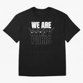 We are Paris Oversized T-Shirt Bring a Vintage Feel to Global Football Passion for FIFA World Cup 2026, Filled with Neymar, Haaland and Cristiano Ronaldo, Argentina, Championship Spirit, Famous Goals, Roaring Crowds and International Football