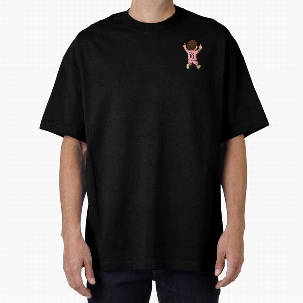 LEO MESSI MIAMI CELEBRATION BACK | CHIBI STICKER Classic T-Shirt Honor the FIFA World Cup 2026 USA Canada Mexico Journey through Messi, Neymar and Mbappe Highlights, Argentina and Brazil Pride, Match Day Excitement, Supporter Culture, Golden Goals