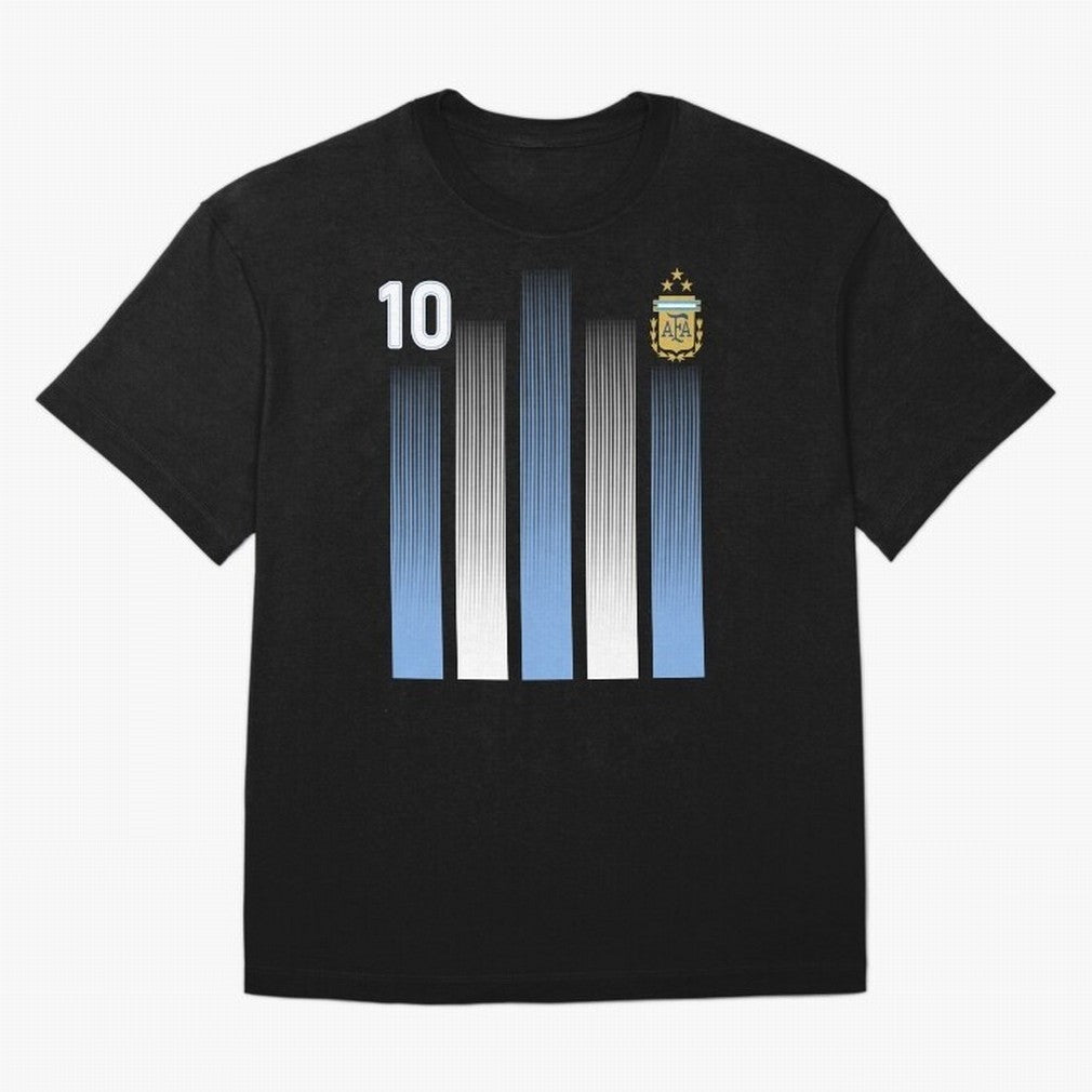 Plaid Blue - White Argentina Football 3-Star Champion World Cup Essential T-Shirt Unlock FIFA World Cup 2026 USA Canada Mexico with Cristiano Ronaldo, Argentina, France and Brazil Energy, Stadium Chants, National Pride, Trophy Dreams and