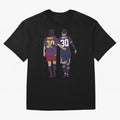 Young Messi and Old Messi Essential T-Shirt Bring International Match Energy to the FIFA World Cup 2026 Group Stage Journey through Neymar Highlights, Spain and Netherlands Pride, Worldwide Fan Energy, Dramatic Goals, Stadium Lights and