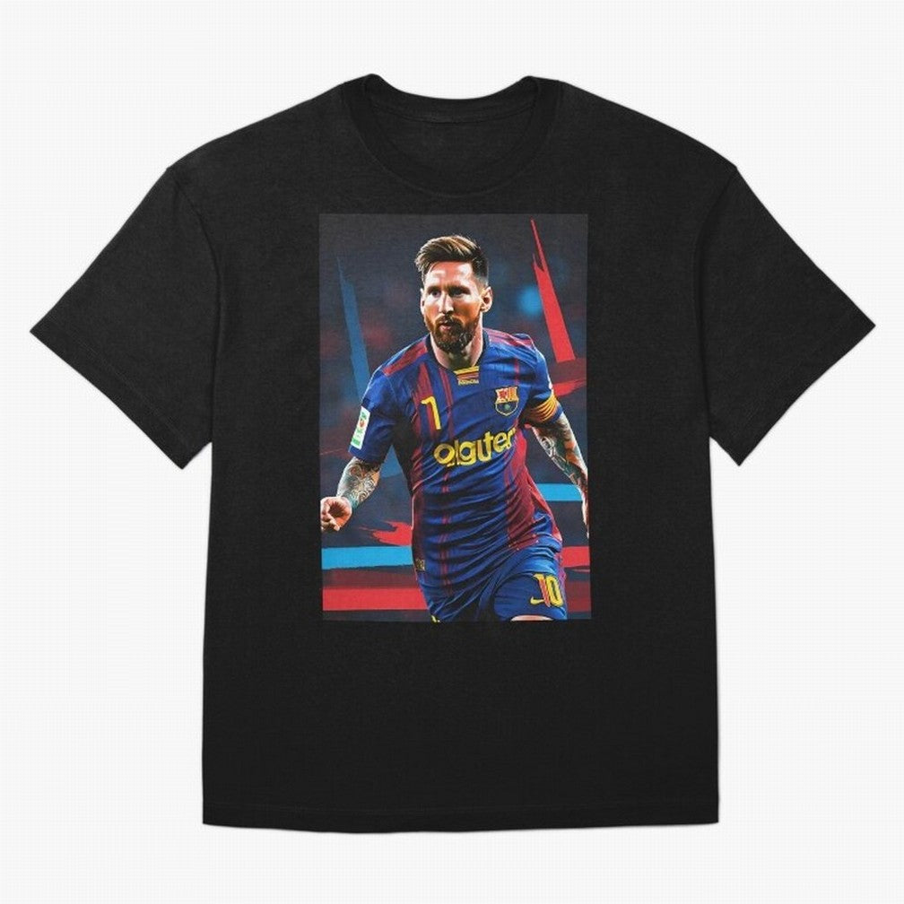 Messi.fcb Oversized T-Shirt Represent Football Lovers during the FIFA World Cup 2026 Journey through Messi, Neymar and Mbappe Highlights, England and Germany Pride, Game Day Rituals, Football Legends, Country Pride and the Road to the Final; Made