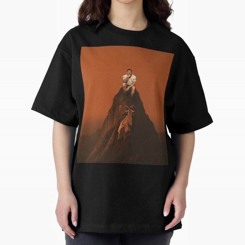 Goat messi football sunset Oversized T-Shirt Bring FIFA World Cup 2026 USA Canada Mexico Inspired by Haaland, England Energy, Match Day Excitement, Supporter Culture, Golden Goals and Global Football Passion; Made for Die Hard Supporters, Soccer