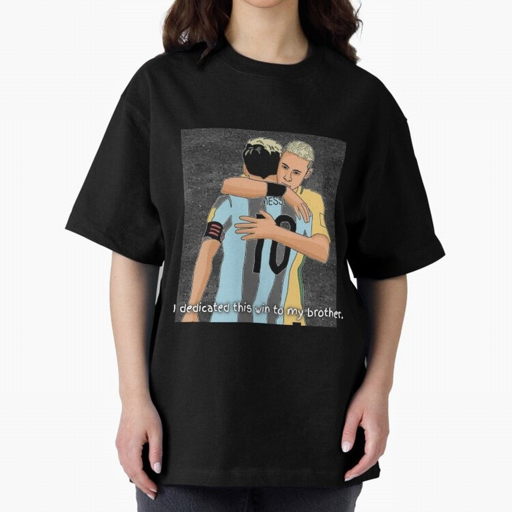 Messi and Neymar Classic T-Shirt Bring a Vintage Feel to FIFA World Cup 2026 Group Stage Connected to Messi, Neymar and Mbappe, Brazil, Portugal and Argentina Energy, Champion Mindset, Group Stage Buzz, Knockout Tension and Passionate Fan Culture;