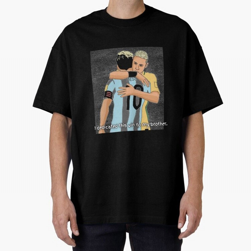 Messi and Neymar Classic T-Shirt Bring a Vintage Feel to FIFA World Cup 2026 Group Stage Connected to Messi, Neymar and Mbappe, Brazil, Portugal and Argentina Energy, Champion Mindset, Group Stage Buzz, Knockout Tension and Passionate Fan Culture;