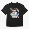 Messi Classic T-Shirt Show Up for the Glory of FIFA World Cup 2026 Group Stage Spirit, Centered on Germany, Messi, CR7 and Mbappe, Supporter Pride, Iconic Celebrations, Legendary Names and Global Match Day Energy; Ideal for Football Dads, Football