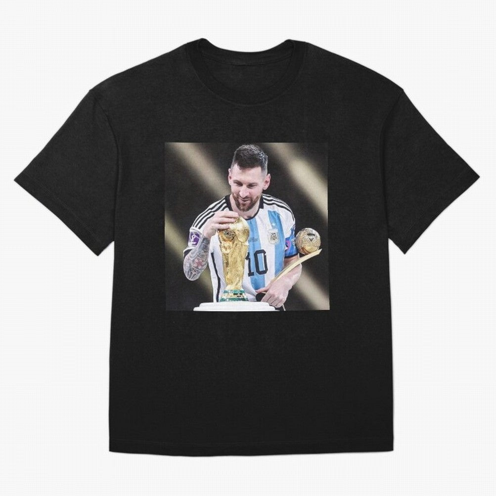 Messi Classic T-Shirt Show Up for the Glory of FIFA World Cup 2026 Group Stage Spirit, Centered on Germany, Messi, CR7 and Mbappe, Supporter Pride, Iconic Celebrations, Legendary Names and Global Match Day Energy; Ideal for Football Dads, Football