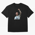 Alexis Mac Allister Classic T-Shirt Support FIFA World Cup 2026 Group Stage Celebrating Messi and Cristiano Ronaldo, England and Germany Energy, Sports Nostalgia, International Competition, Famous Players and Unforgettable Victories; Perfect for