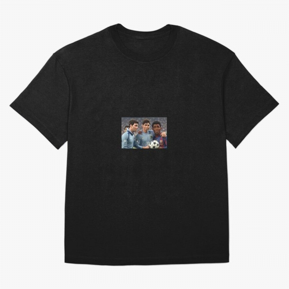 History Oversized T-Shirt Bring Legendary Rivalry Energy to FIFA World Cup 2026 Spirit, Filled with France, Mbappe and Neymar, Championship Spirit, Famous Goals, Roaring Crowds and International Football Unity; Ideal for Fans Who Follow Messi,