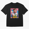 Messi FC Inter Miami Vintage T-shirt, Vintage Messi Football T Shirt, Vintage Soccer Sport Unisex Graphic Tee Classic T-Shirt Back the Journey through FIFA World Cup 2026 Group Stage for Fans of CR7 and France and Portugal, Bringing Champion