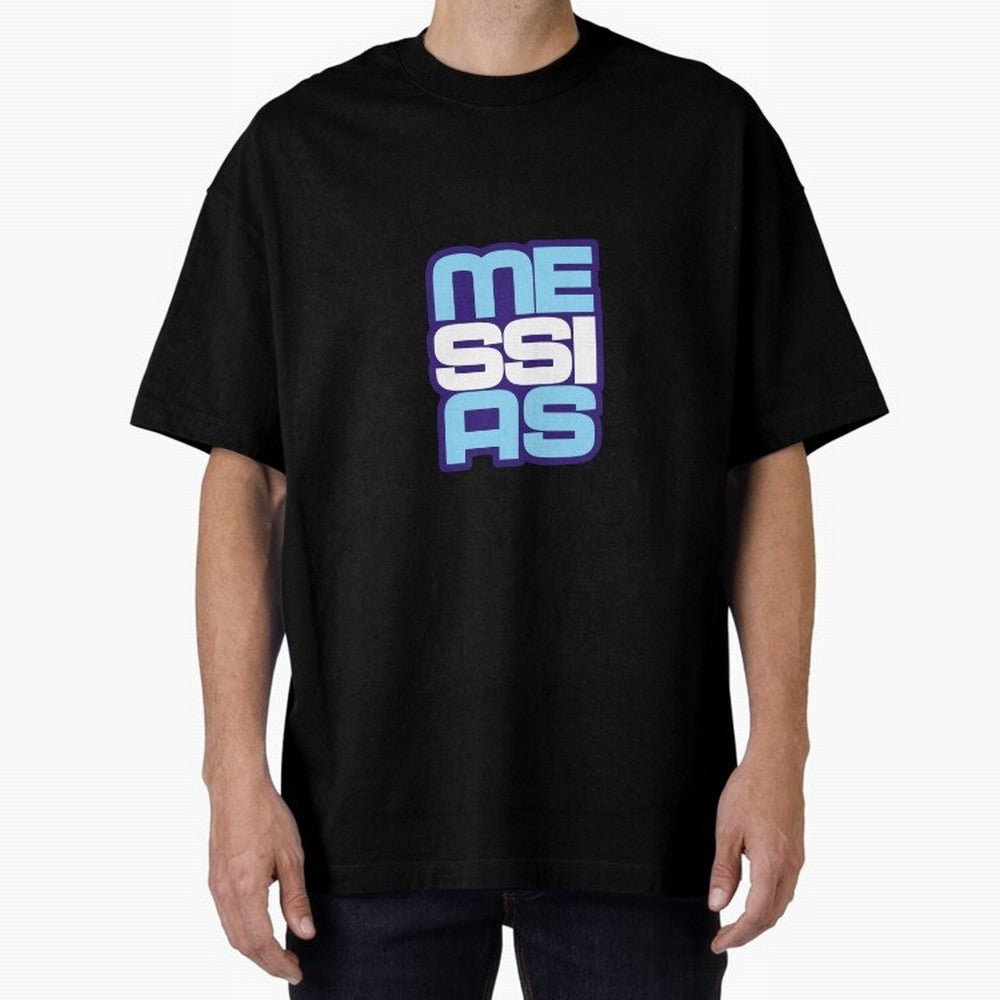 Light blue and white Messias Classic T-Shirt Share the Excitement of Match Day Hype around FIFA World Cup 2026, CR7, Portugal, Goal Celebration Energy, Supporter Heritage, Football Icons and Worldwide Tournament Joy; Ideal for Fans Who Follow
