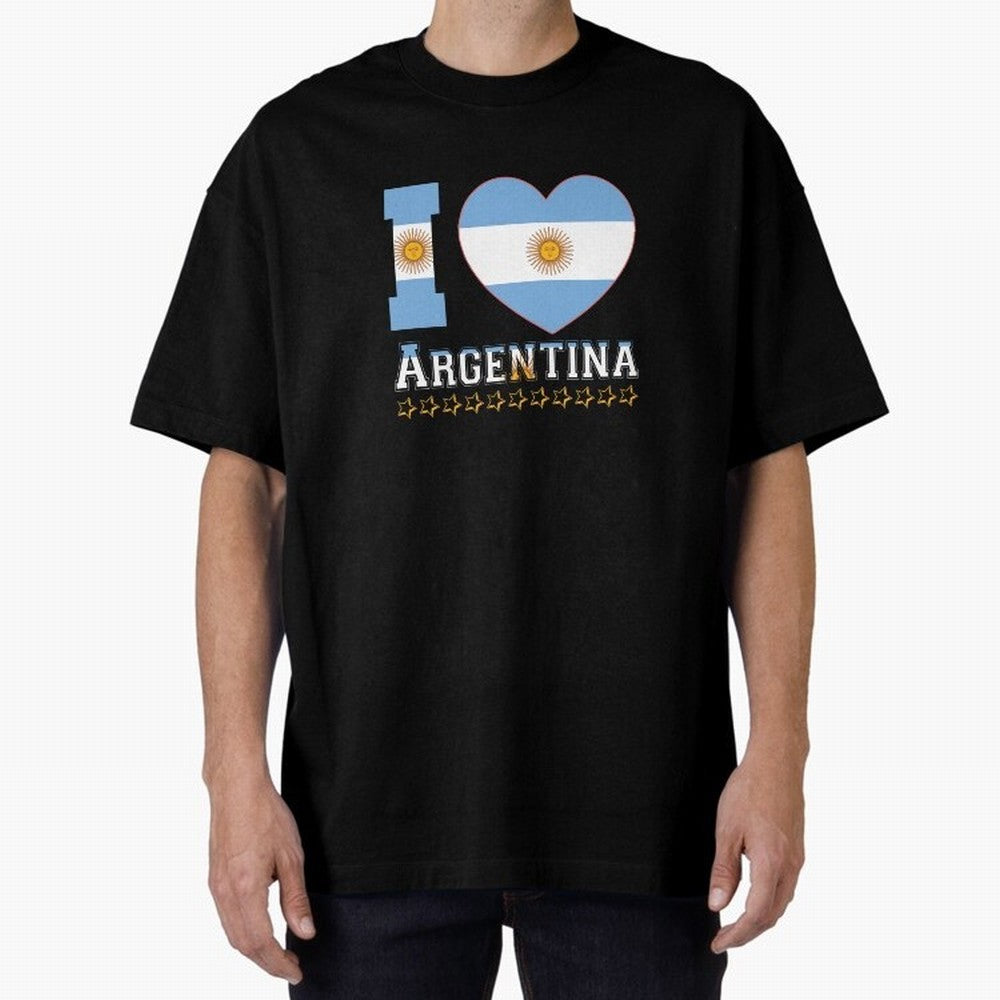I love Argentina Classic T-Shirt Carry National Pride through FIFA World Cup 2026 Group Stage Spirit, with Netherlands, Messi, Neymar and Mbappe, Match Day Excitement, Supporter Culture, Golden Goals and Global Football Passion; Made for Collectors