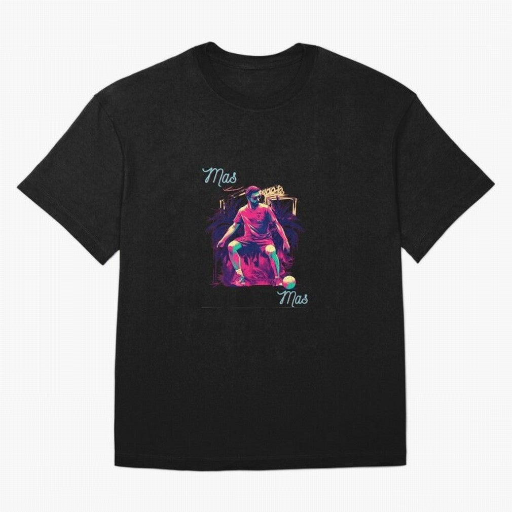 Messi Mas Messi Oversized T-Shirt Feel the Roar of FIFA World Cup 2026 Group Stage Driven by Messi, CR7 and Mbappe, Portugal, Spain and Germany Energy, Vintage Soccer Flavor, Modern Football Stars, National Flags and Final Night Emotion; Made for