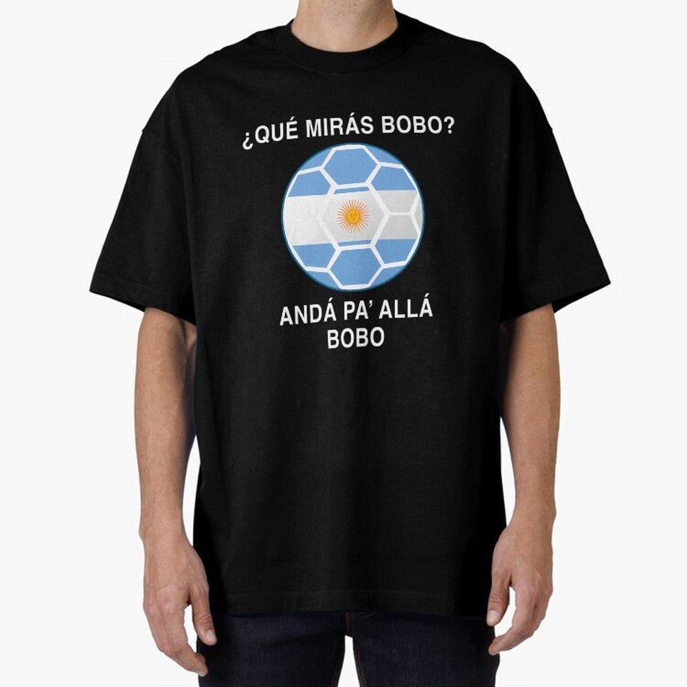 Que Miras Bobo Messi Argentina Ftbol Soccer Qatar 2022 Classic T-Shirt Follow the Road to Global Football Passion for FIFA World Cup 2026, with Cristiano Ronaldo, Haaland and CR7, England, France and Netherlands, Game Day Rituals, Football Legends,