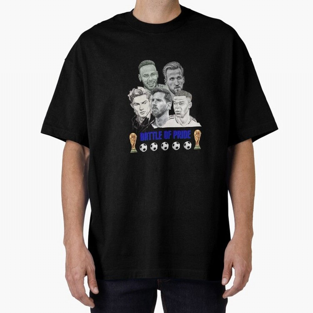 Battle of Pride Classic T-Shirt Celebrate the Next Chapter of FIFA World Cup 2026 USA Canada Mexico for Fans of Cristiano Ronaldo and England, France and Netherlands, Bringing Champion Mindset, Group Stage Buzz, Knockout Tension and Passionate Fan