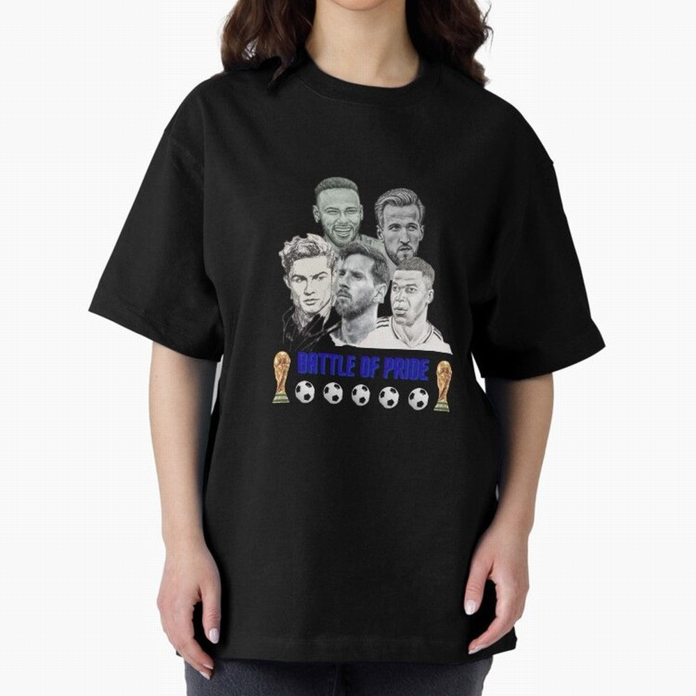 Battle of Pride Classic T-Shirt Celebrate the Next Chapter of FIFA World Cup 2026 USA Canada Mexico for Fans of Cristiano Ronaldo and England, France and Netherlands, Bringing Champion Mindset, Group Stage Buzz, Knockout Tension and Passionate Fan