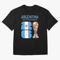 World Cup 2026, ARGENTINA Oversized T-Shirt Carry the Dream of FIFA World Cup 2026 Spirit, Featuring Netherlands, Neymar, Tournament Hype, Historic Matchups, Family Viewing Parties and Global Sports Pride; Built for Supporters Chasing Trophy
