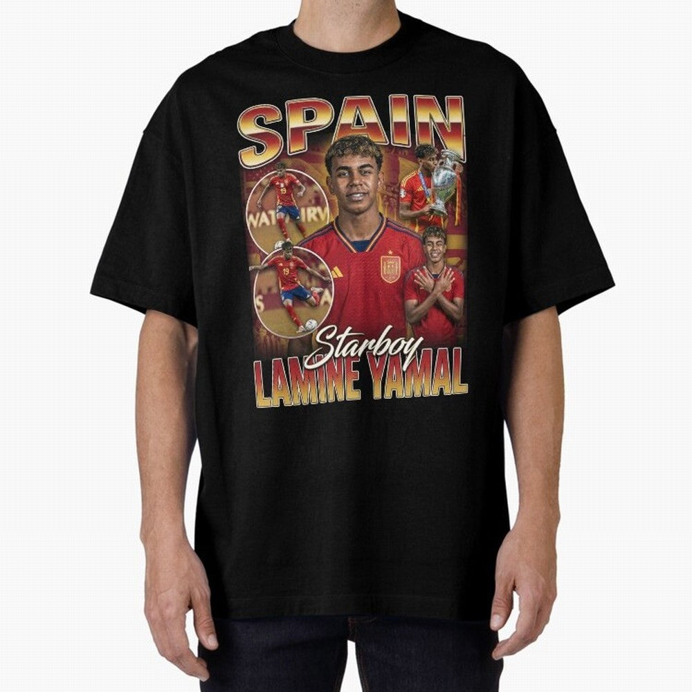 Lamine Yamal Starboy Vintage Classic T-Shirt Celebrate the Magic of FIFA World Cup 2026 USA Canada Mexico for Fans of CR7 and Messi and Portugal, Bringing Game Day Rituals, Football Legends, Country Pride and the Road to the Final; Made for Die