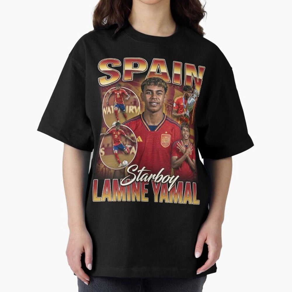 Lamine Yamal Starboy Vintage Classic T-Shirt Celebrate the Magic of FIFA World Cup 2026 USA Canada Mexico for Fans of CR7 and Messi and Portugal, Bringing Game Day Rituals, Football Legends, Country Pride and the Road to the Final; Made for Die