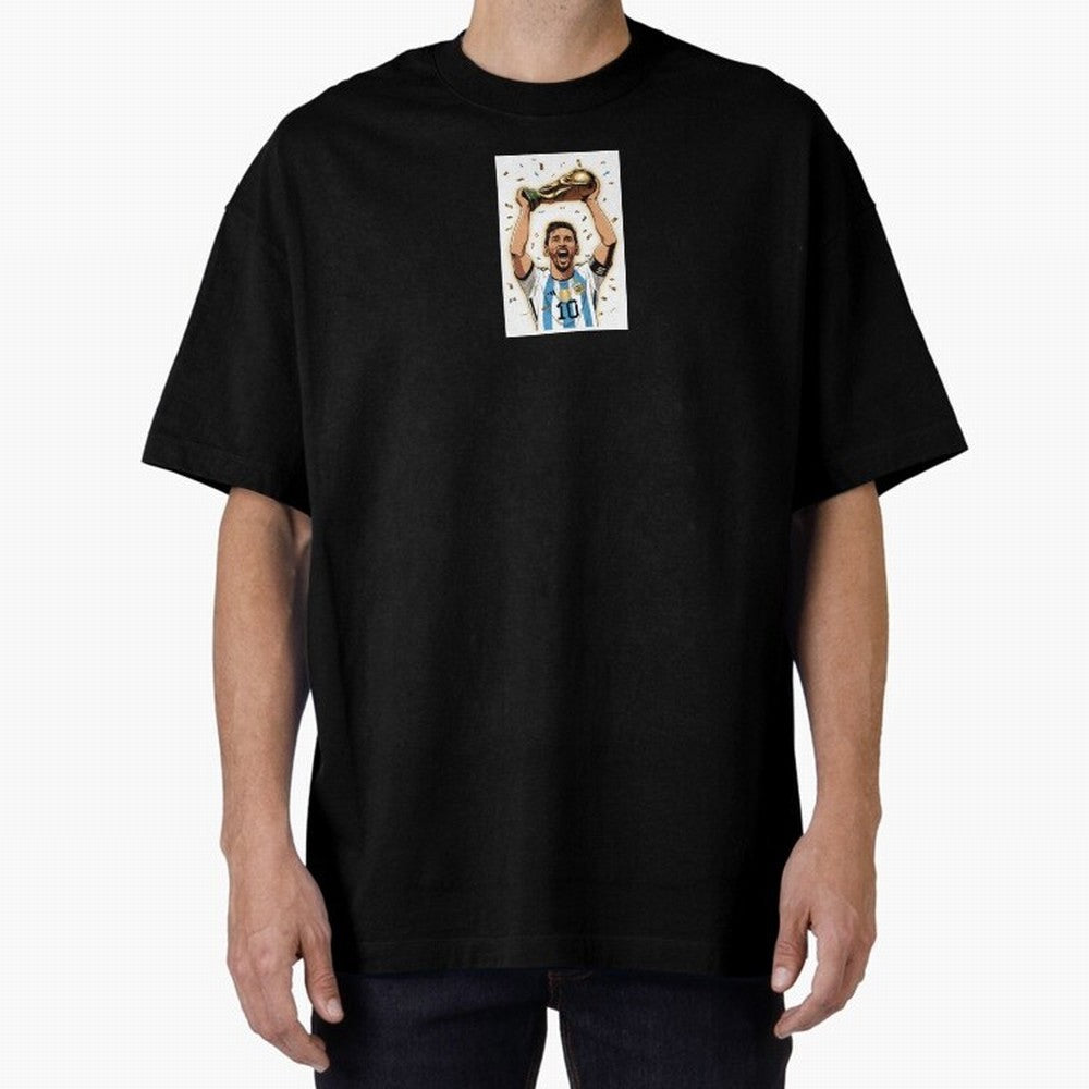Messi Classic T-Shirt Support Your Favorite Stars during FIFA World Cup 2026 for Fans of Cristiano Ronaldo and Netherlands, Bringing Sports Nostalgia, International Competition, Famous Players and Unforgettable Victories; Ideal for Fans Who Follow