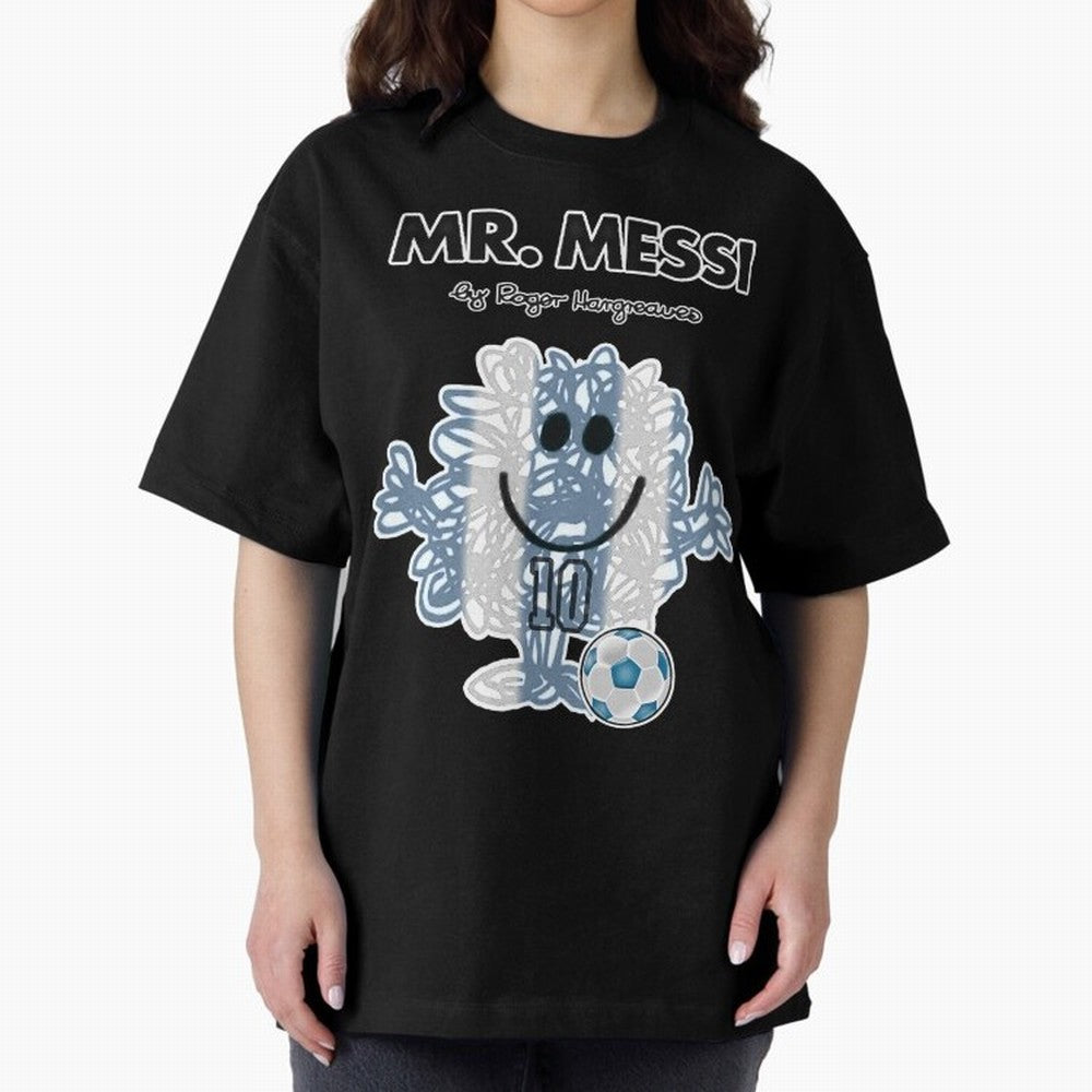 Mr Messi Parody Essential T-Shirt Keep Football History Alive during FIFA World Cup 2026 Group Stage for Fans of Cristiano Ronaldo and France, Bringing Stadium Chants, National Pride, Trophy Dreams and Unforgettable Football Memories; Perfect for