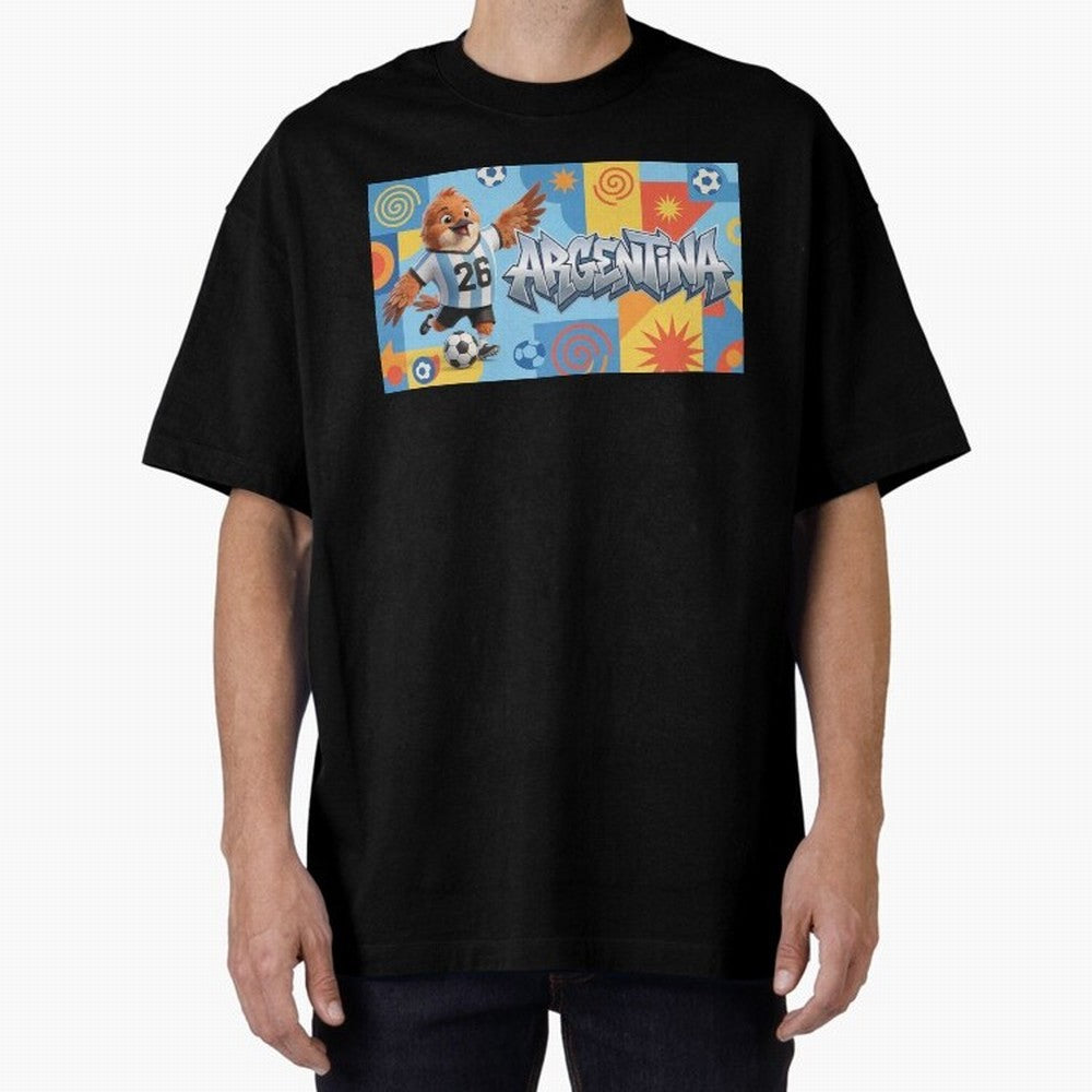 World Cup 2026 Argentina Soccer Team Fan Art Classic T-Shirt Embrace Match Day Hype around FIFA World Cup 2026 USA Canada Mexico, Cristiano Ronaldo, Portugal, Football History, Final Match Energy, Crowd Noise and Once in a Lifetime Moments; Ideal