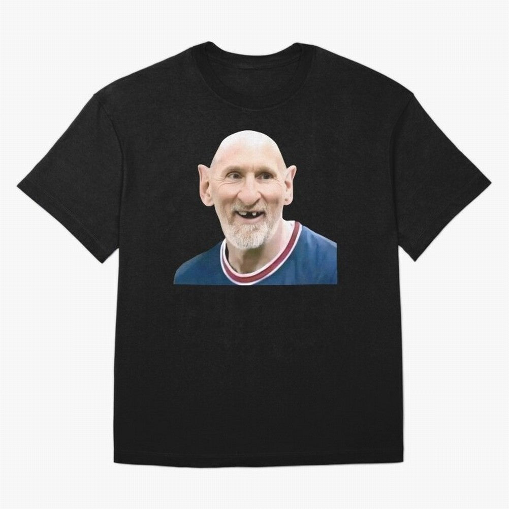 Old and Bald Messi Football Meme Oversized T-Shirt Support FIFA World Cup 2026 USA Canada Mexico Filled with Cristiano Ronaldo, Haaland and CR7, Spain and Netherlands Energy, Soccer Culture, Superstar Moments, National Team Dreams and Competitive