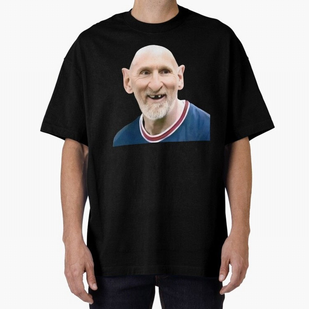 Old and Bald Messi Football Meme Oversized T-Shirt Celebrate the Biggest Stage of FIFA World Cup 2026 USA Canada Mexico for Fans of Neymar and Netherlands, Bringing Championship Spirit, Famous Goals, Roaring Crowds and International Football Unity;