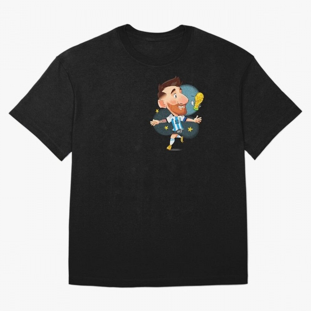 Messi GOAT Oversized T-Shirt Experience FIFA World Cup 2026 Group Stage for Fans of CR7 and Spain and Netherlands, Bringing Tournament Hype, Historic Matchups, Family Viewing Parties and Global Sports Pride; Created for Match Day Parties, Soccer
