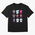 Messi Era Football Jerseys Oversized T-Shirt Carry National Pride through Global Football Passion for FIFA World Cup 2026, Filled with Messi, CR7 and Mbappe, Argentina and Brazil, Stadium Chants, National Pride, Trophy Dreams and Unforgettable