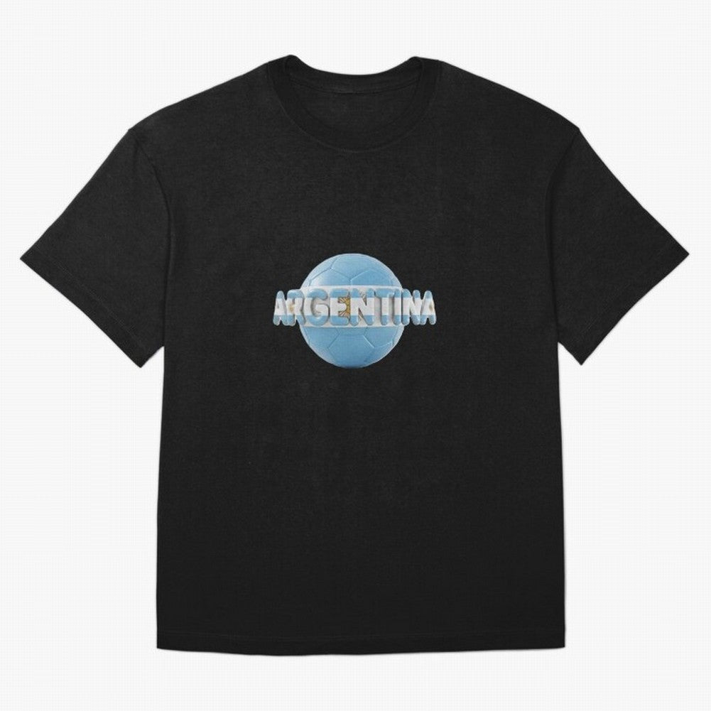 Argentina Soccer World Cup Oversized T-Shirt Bring Match Day Fire to FIFA World Cup 2026 USA Canada Mexico for Fans of CR7 and Messi and England and Germany, Bringing Match Day Excitement, Supporter Culture, Golden Goals and Global Football