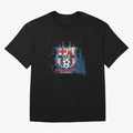 FCB Minimalist - Football Fan Design Oversized T-Shirt Enjoy the Biggest Football Party of FIFA World Cup 2026 USA Canada Mexico for Fans of Mbappe and Neymar and England, France and Netherlands, Bringing Game Day Rituals, Football Legends, Country