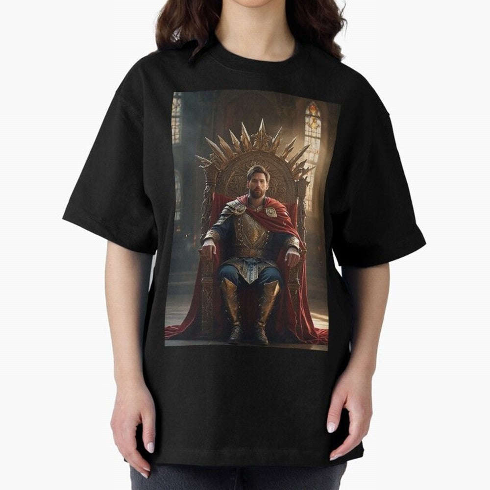 Messi the king Classic T-Shirt Honor the Beautiful Game during FIFA World Cup 2026 Spirit, Made for Argentina and Brazil, Messi and Cristiano Ronaldo, Match Day Excitement, Supporter Culture, Golden Goals and Global Football Passion; Ideal for
