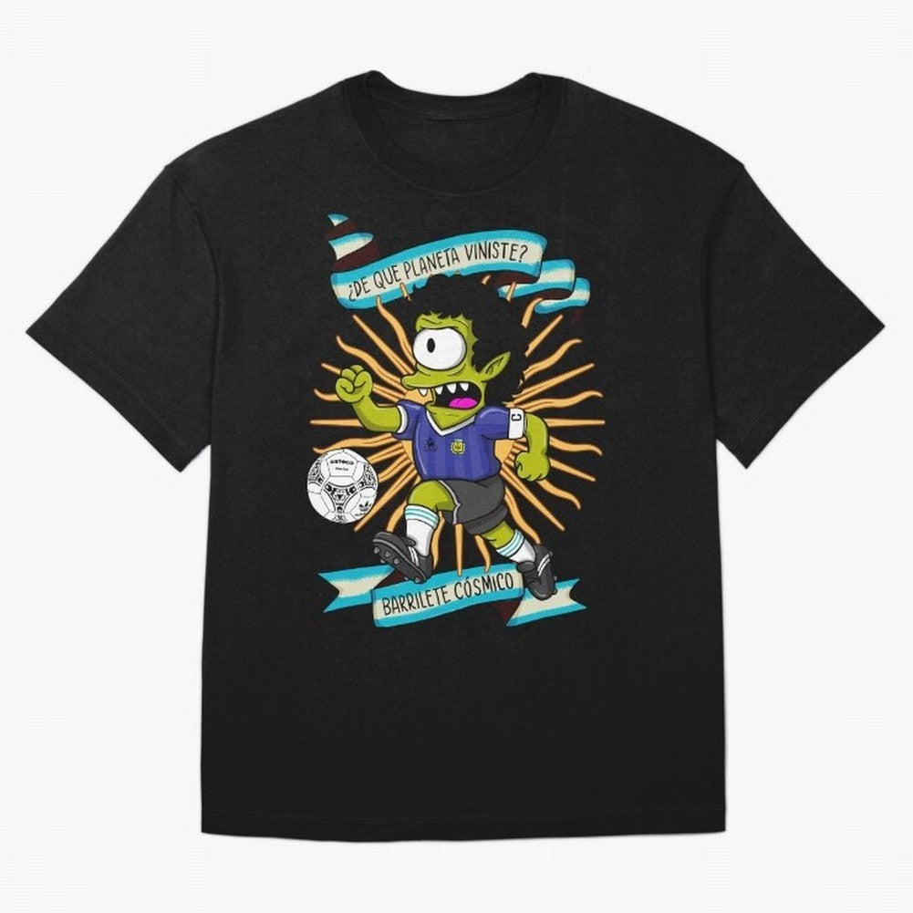 WHAT PLANET DID YOU COME FROM? Oversized T-Shirt Create FIFA World Cup 2026 Spirit, with Portugal, Messi, Neymar and Mbappe, Championship Spirit, Famous Goals, Roaring Crowds and International Football Unity; Perfect for Supporters Who Want Bold