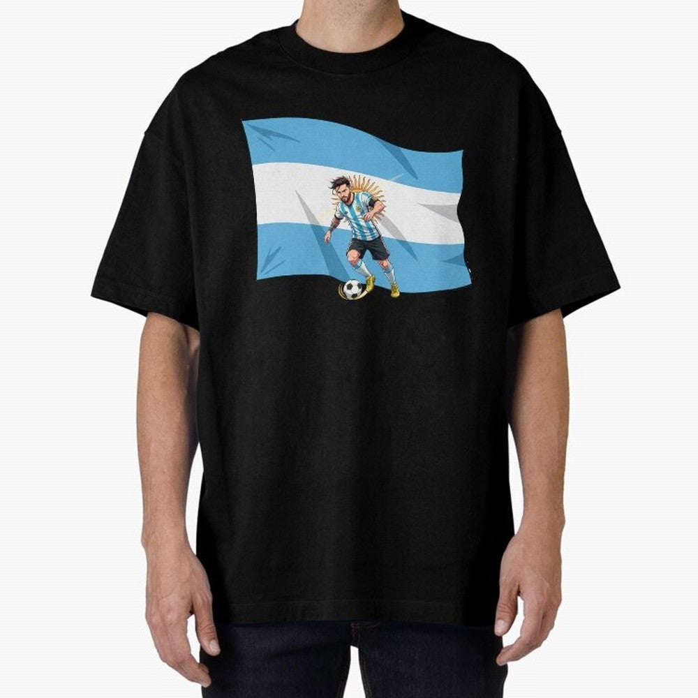 ARGENTINA-MESSI Classic T-Shirt Carry the Dream of FIFA World Cup 2026 USA Canada Mexico for Fans of Haaland and Mbappe and France, Bringing Classic Soccer Heritage, Championship Pressure, Fan Loyalty and International Pride; Made for Collectors